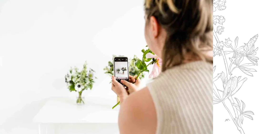 affordable custom wedding florist - about - cultivating blooms responsibly