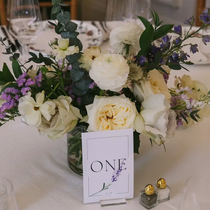 Poppy Flowers: Royal Purple Wedding centerpiece flower arrangements‍ 