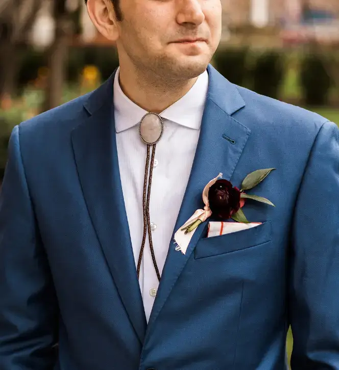 Real Poppy wedding — Caroline + Chris