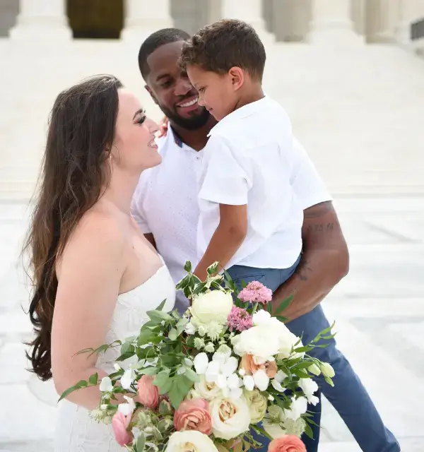 Real Poppy wedding — Kristin + Jafar