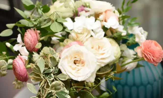 Real Poppy wedding — Kristin + Jafar
