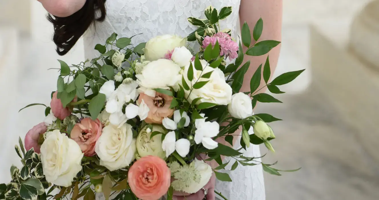 Real Poppy wedding — Kristin + Jafar