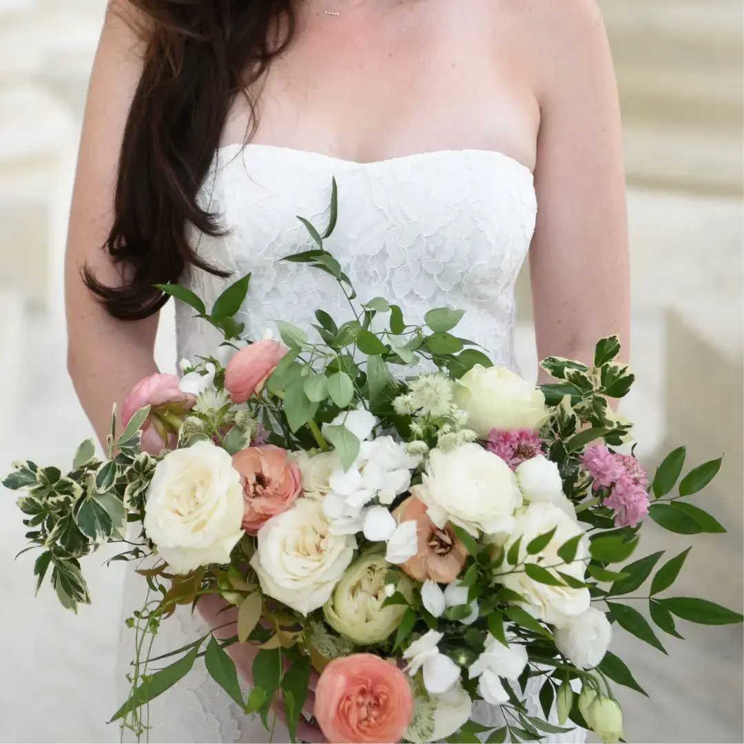 Real Poppy wedding — Kristin + Jafar