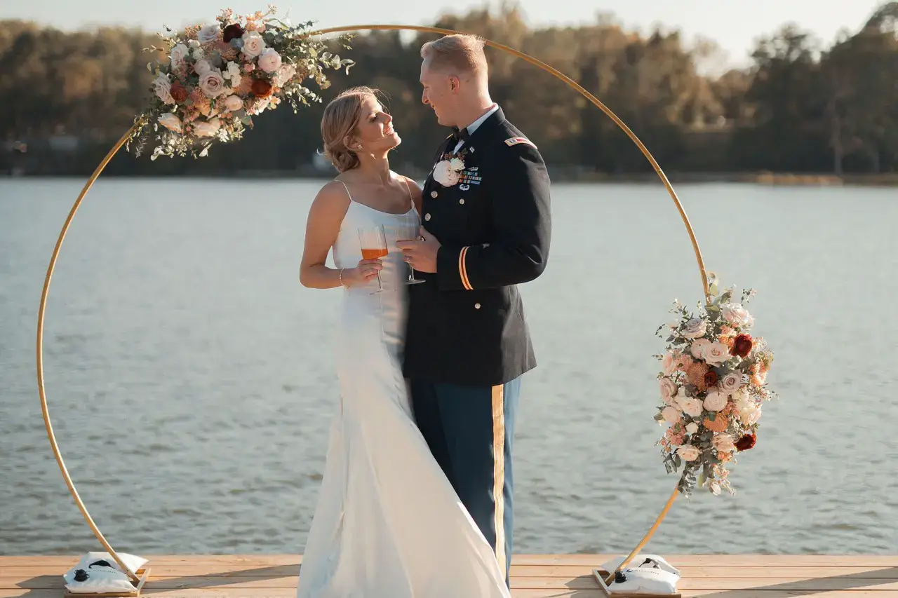 Real Poppy wedding — Grace + Josh at Piankatank River