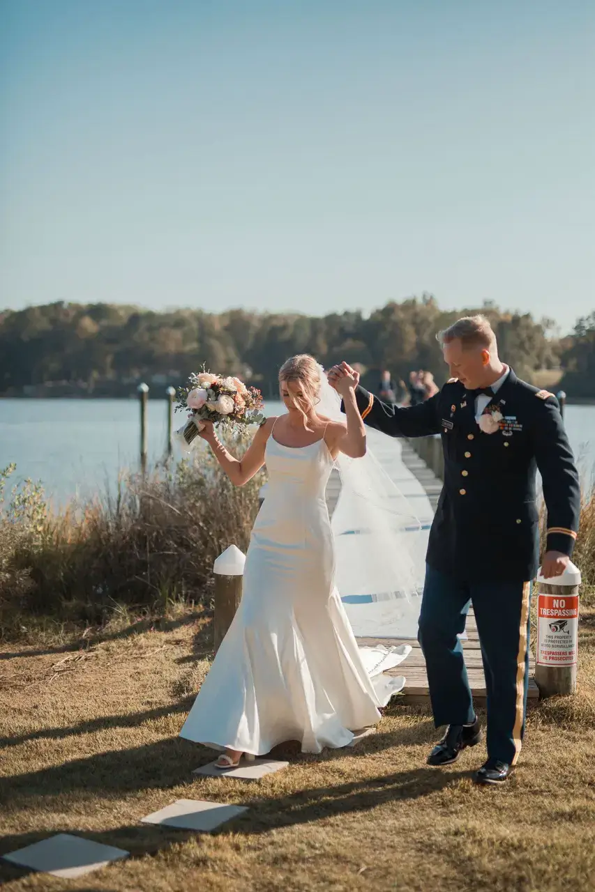 Real Poppy wedding — Grace + Josh at Piankatank River