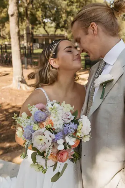 Real Poppy wedding — Maddie + Connor