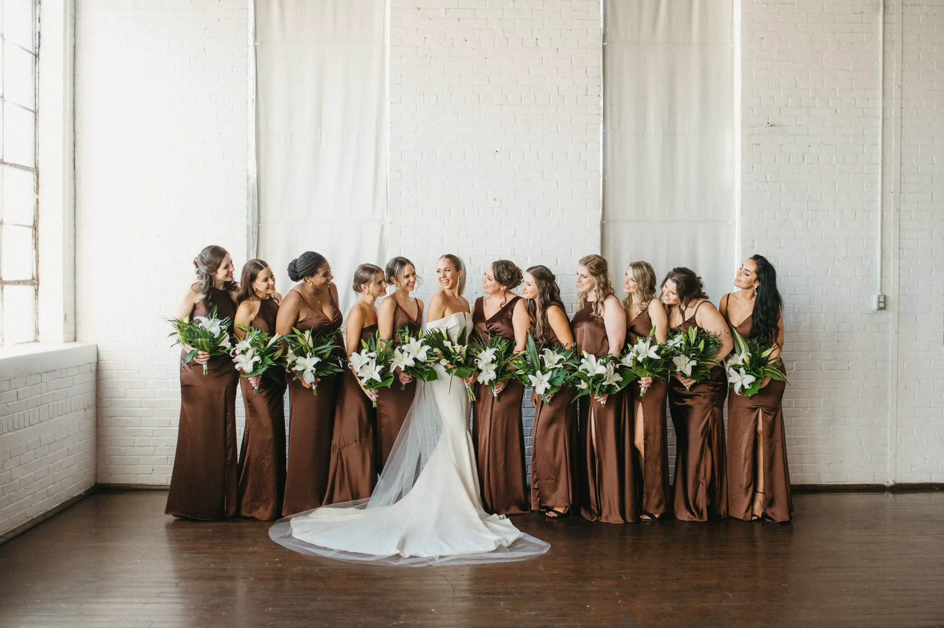Real Poppy wedding — Kellye + Dom at Ambient + Studio