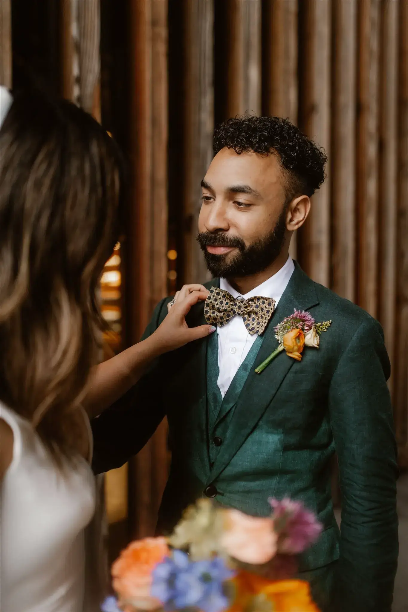 Real Poppy wedding — Jonathan + Fallon at The Brooklyn Botanical & Celestines