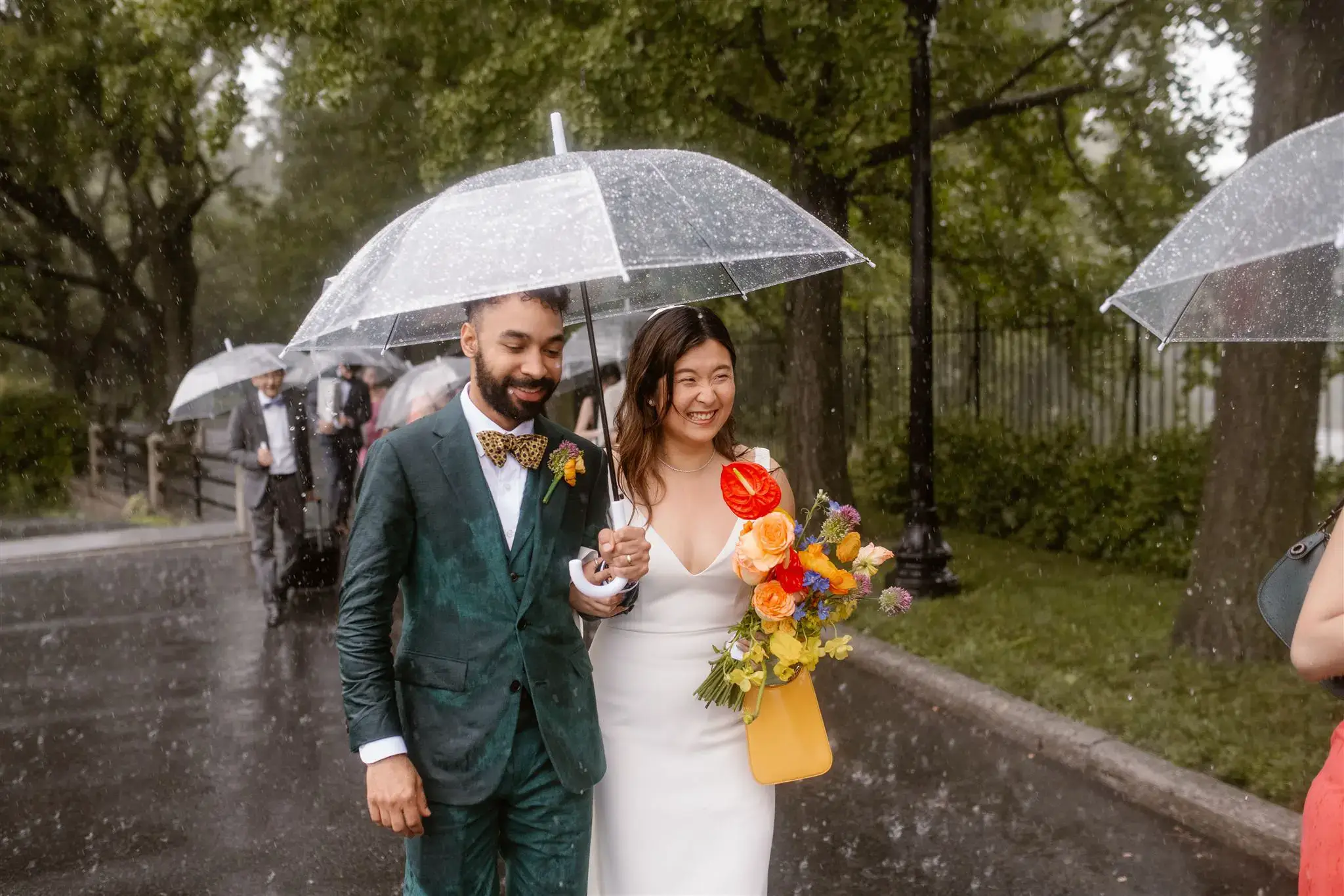Real Poppy wedding — Jonathan + Fallon at The Brooklyn Botanical & Celestines