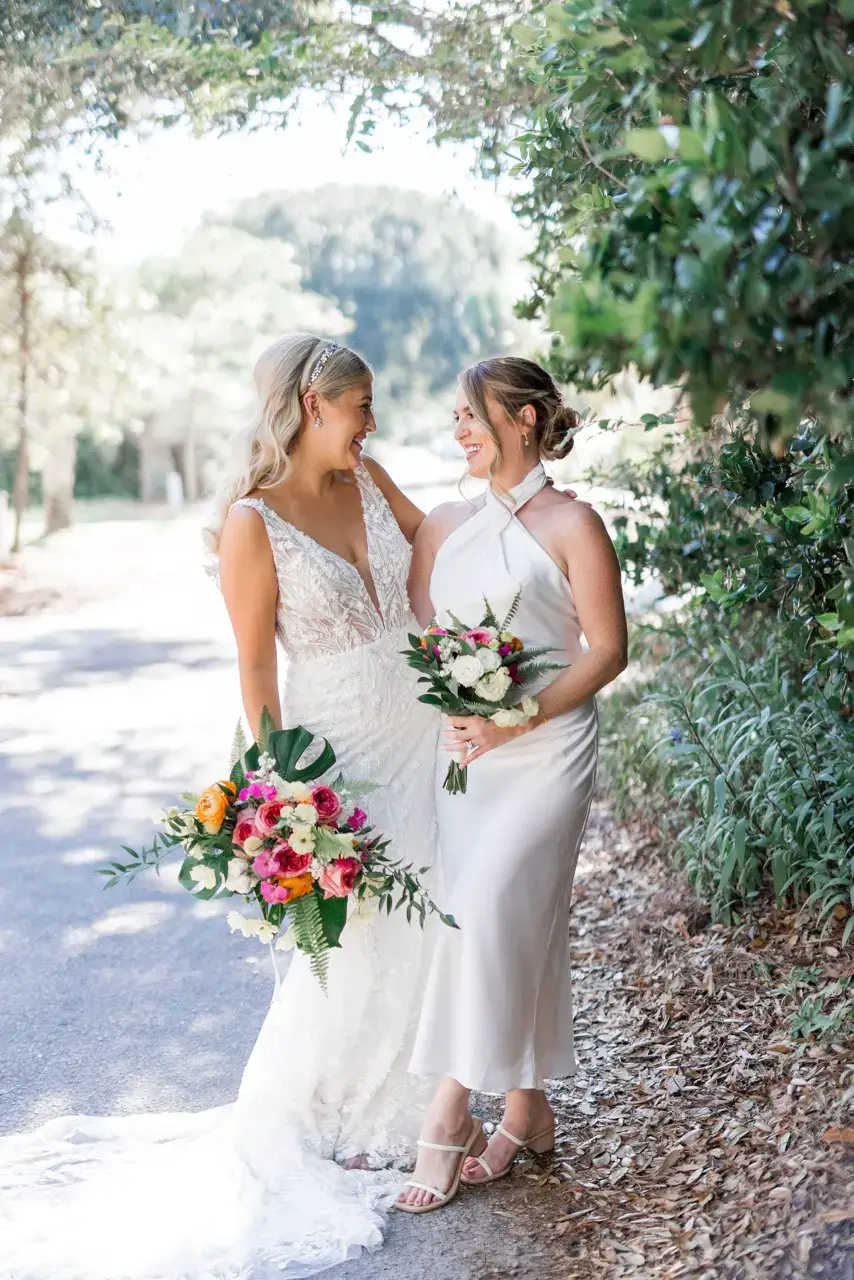 Real Poppy wedding — Rachel + Tim at Beach house resort
