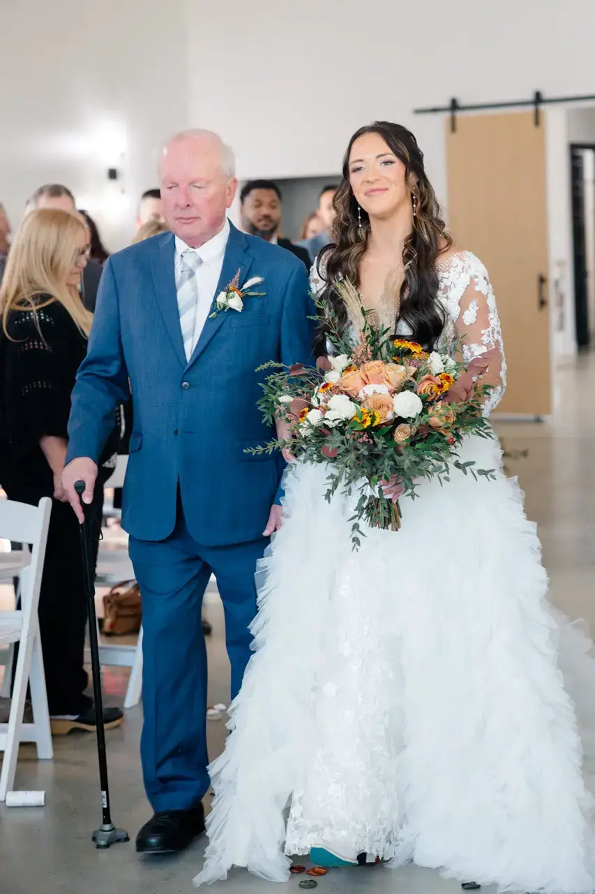 Real Poppy wedding — Emily + Josh at Union House