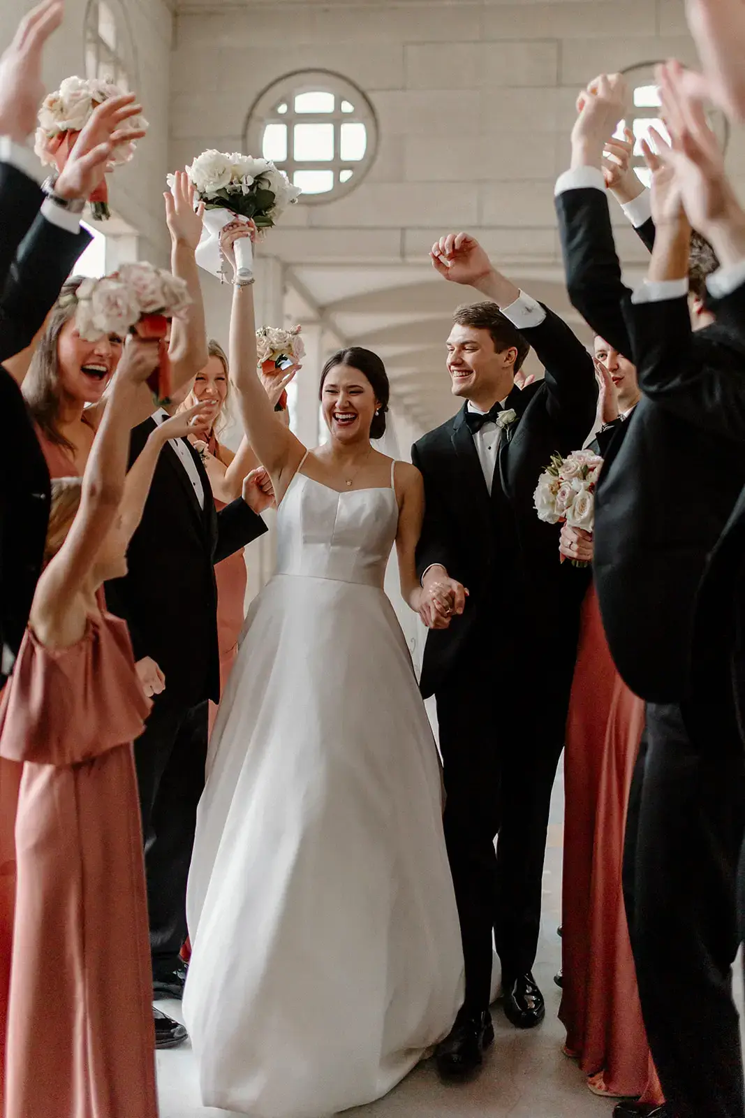 Real Poppy wedding — Julia + Sam at Holy Childhood of Jesus Catholic Church