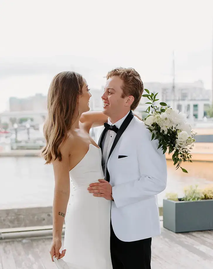 Real Poppy wedding — Rachel + Michael at Foundry Gallery