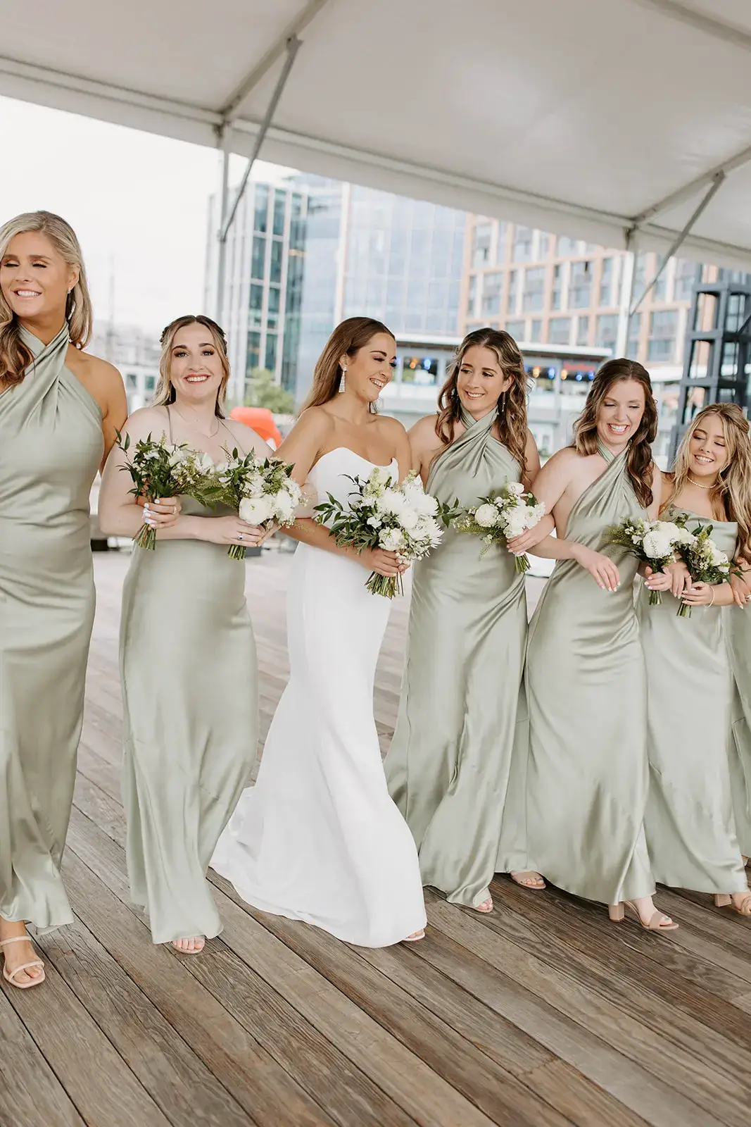 Real Poppy wedding — Rachel + Michael at Foundry Gallery