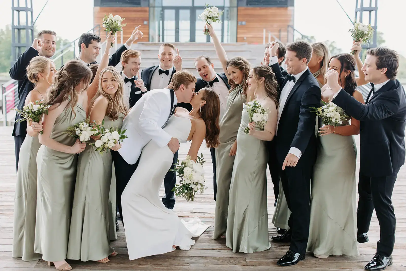 Real Poppy wedding — Rachel + Michael at Foundry Gallery