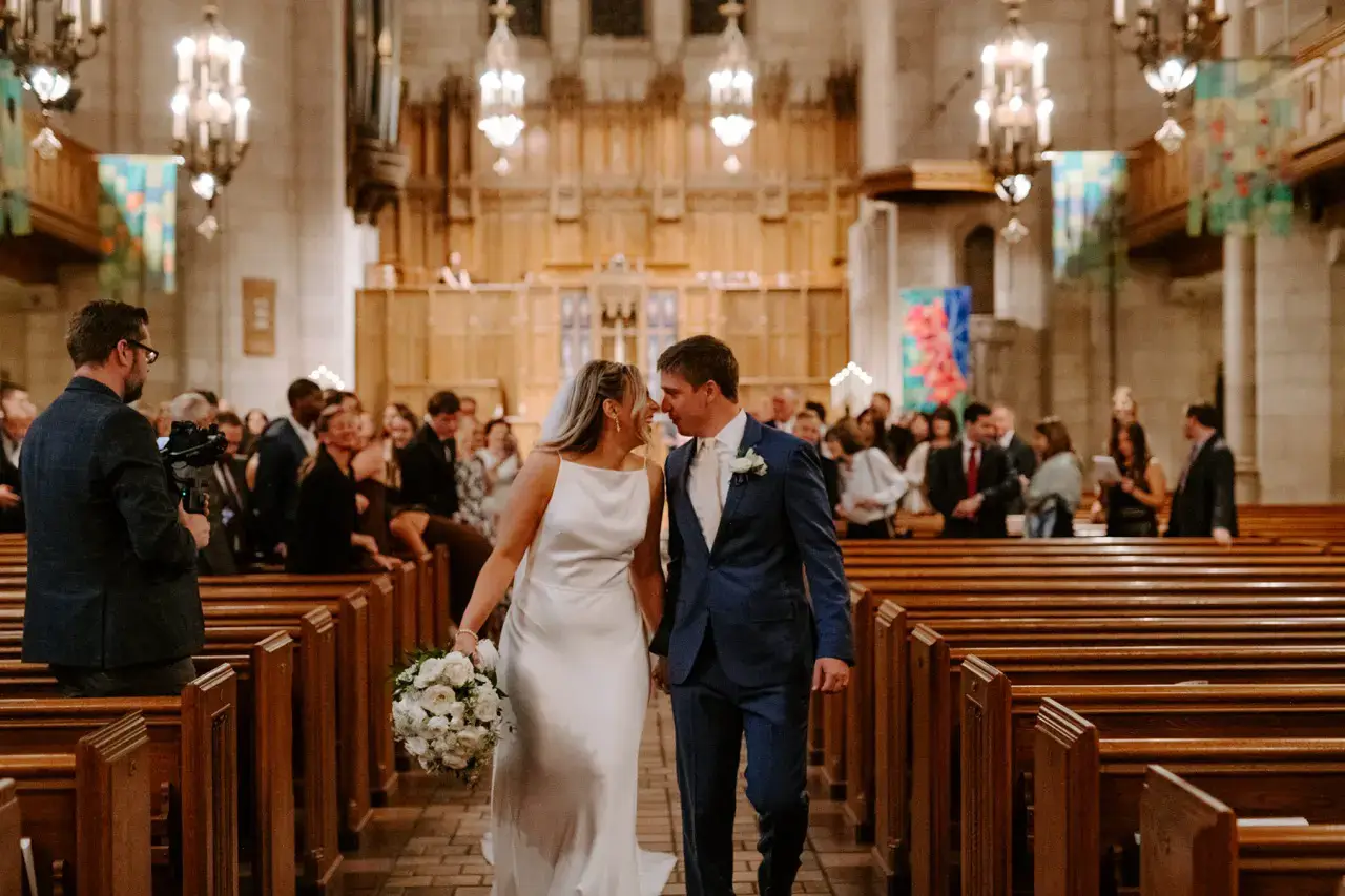 Real Poppy wedding — Natalie + Matthew at The Westin Chicago River North