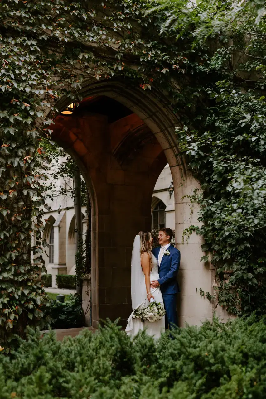Real Poppy wedding — Natalie + Matthew at The Westin Chicago River North