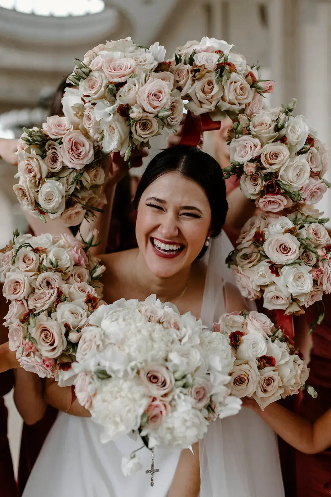 Real Poppy wedding — Julia + Sam at Holy Childhood of Jesus Catholic Church