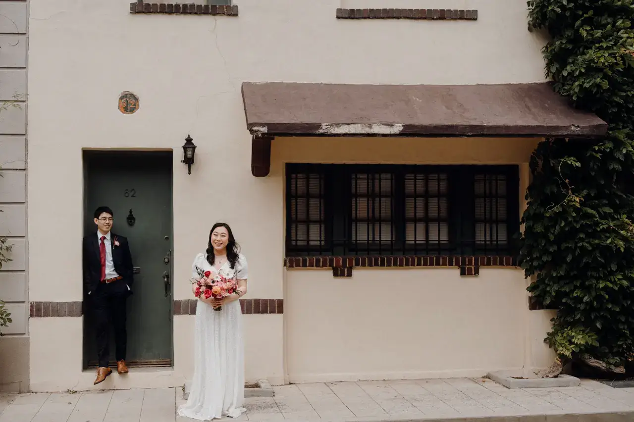 Real Poppy wedding — Christine + Horace at Lafayette