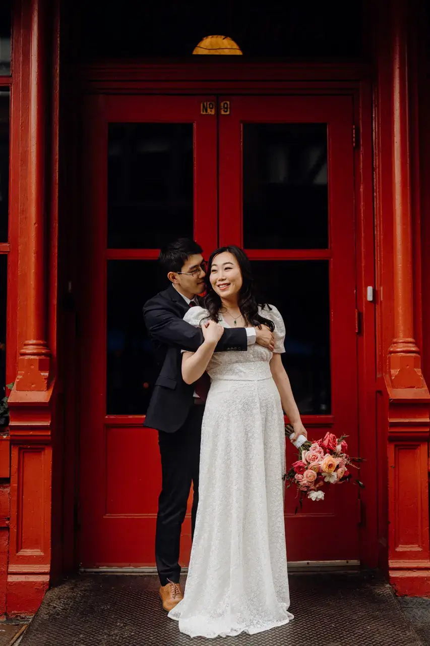 Real Poppy wedding — Christine + Horace at Lafayette