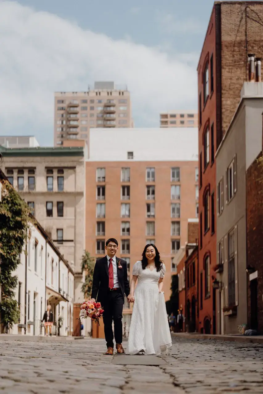 Real Poppy wedding — Christine + Horace at Lafayette