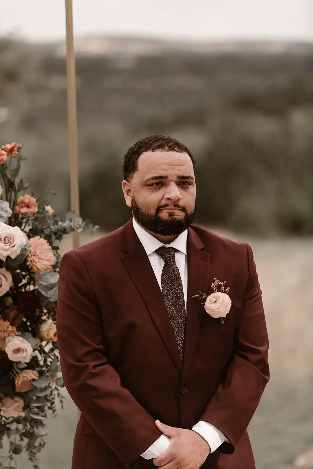 Real Poppy wedding — Chris + Dallas at Mae's Ridge