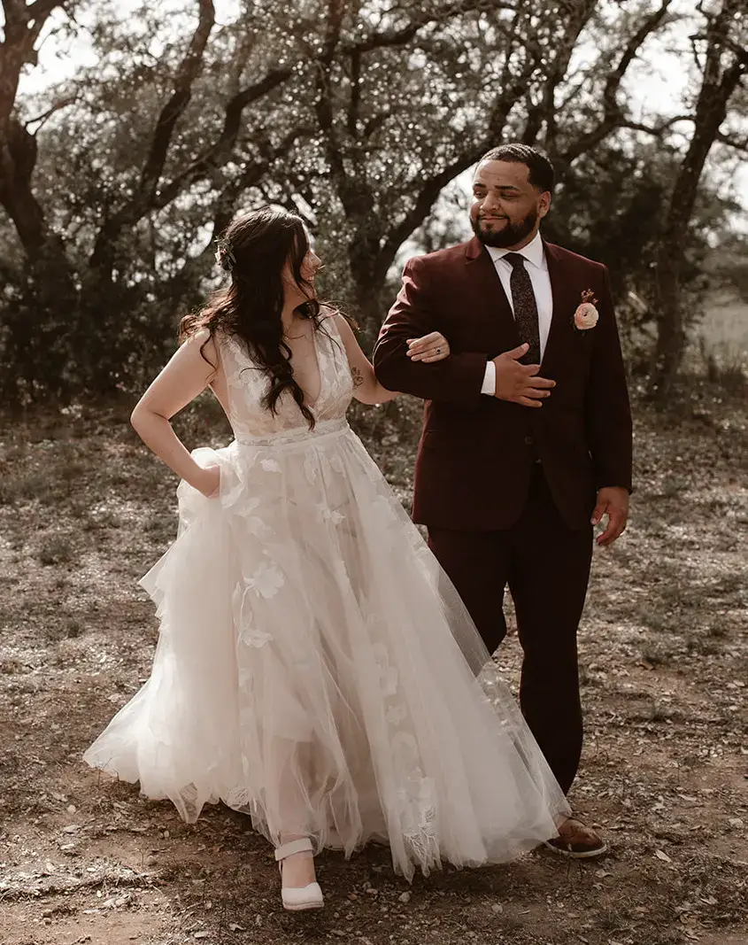 Real Poppy wedding — Chris + Dallas at Mae's Ridge