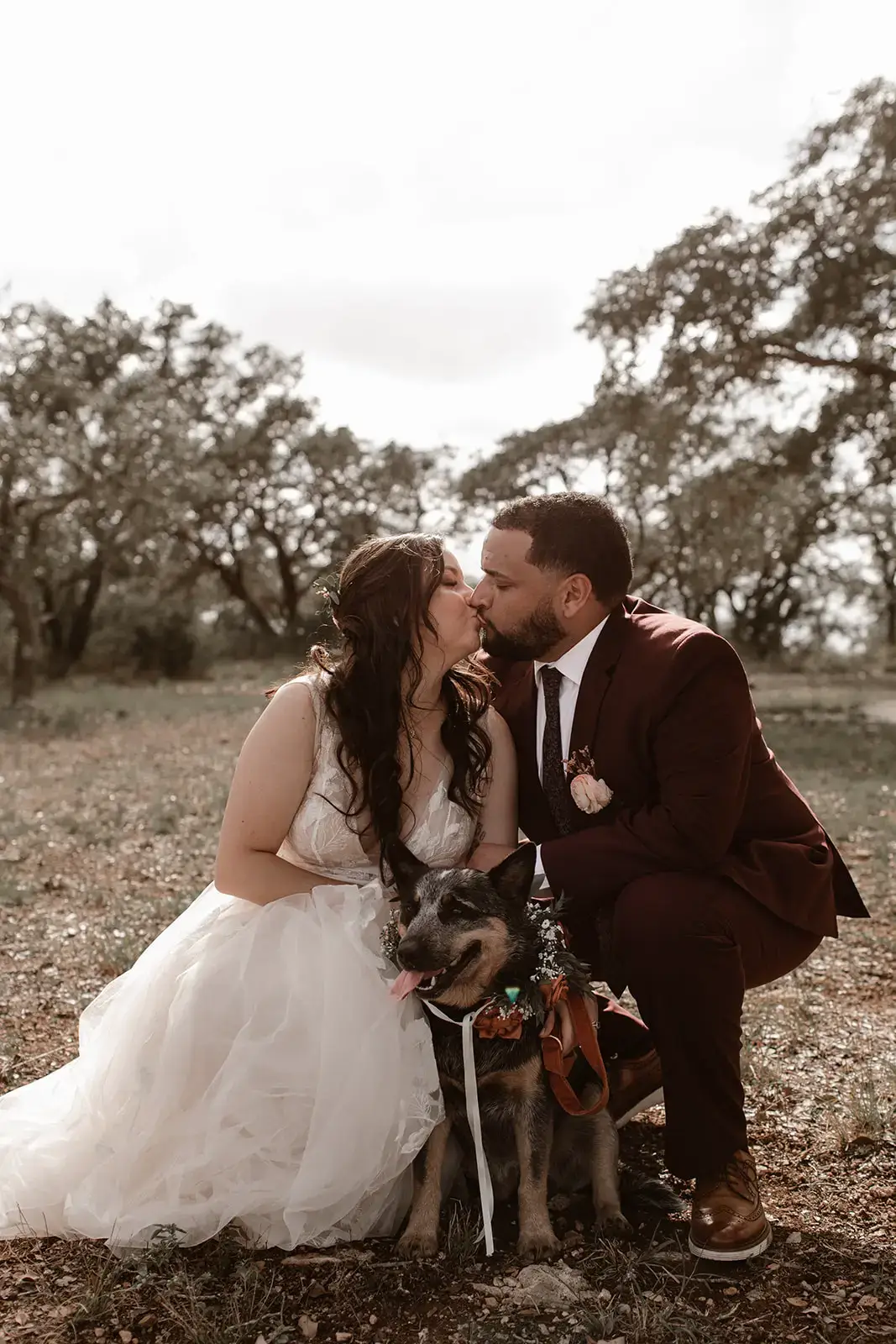 Real Poppy wedding — Chris + Dallas at Mae's Ridge