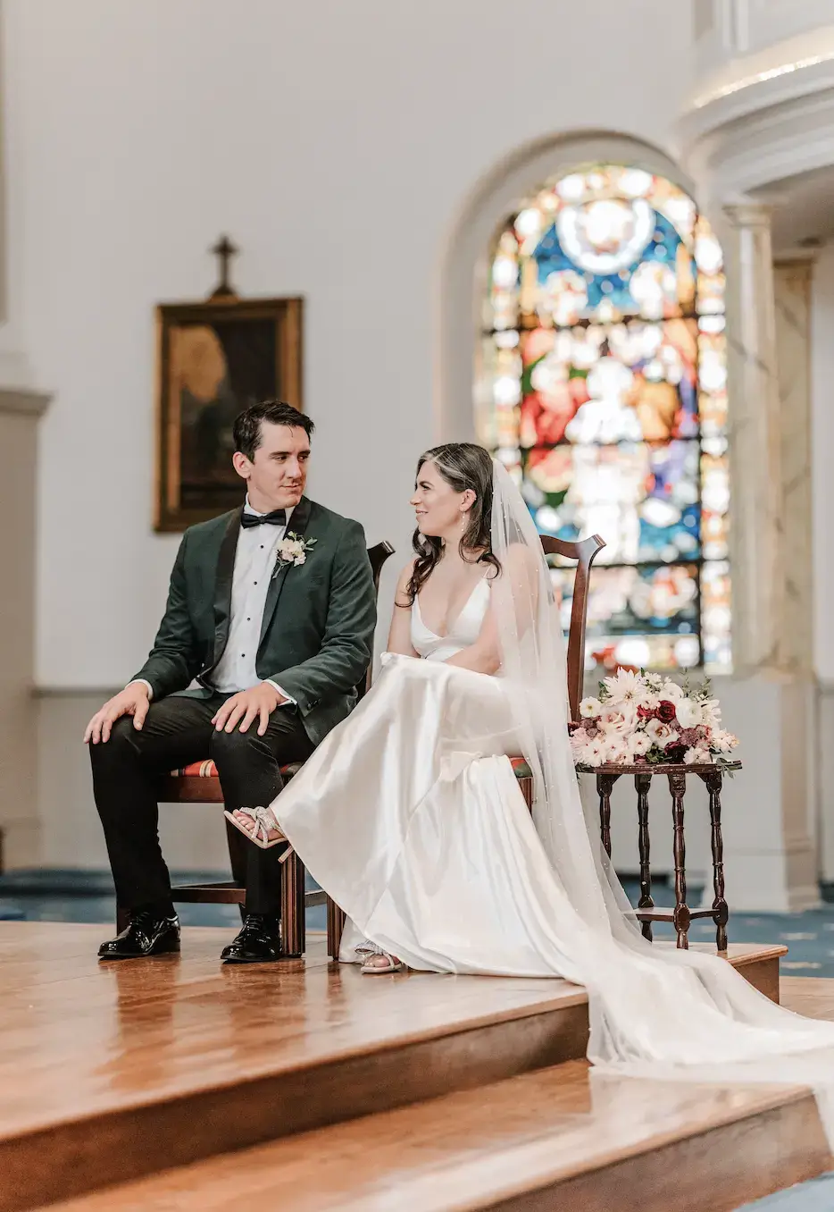 Real Poppy wedding — Kristen + Jonathan at Union Trust