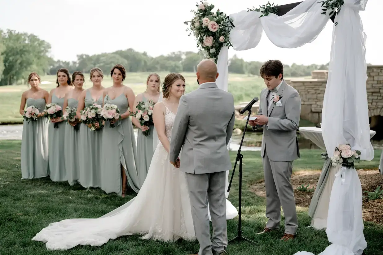 Real Poppy wedding — Kristin + Zach at Stonebridge Country Club