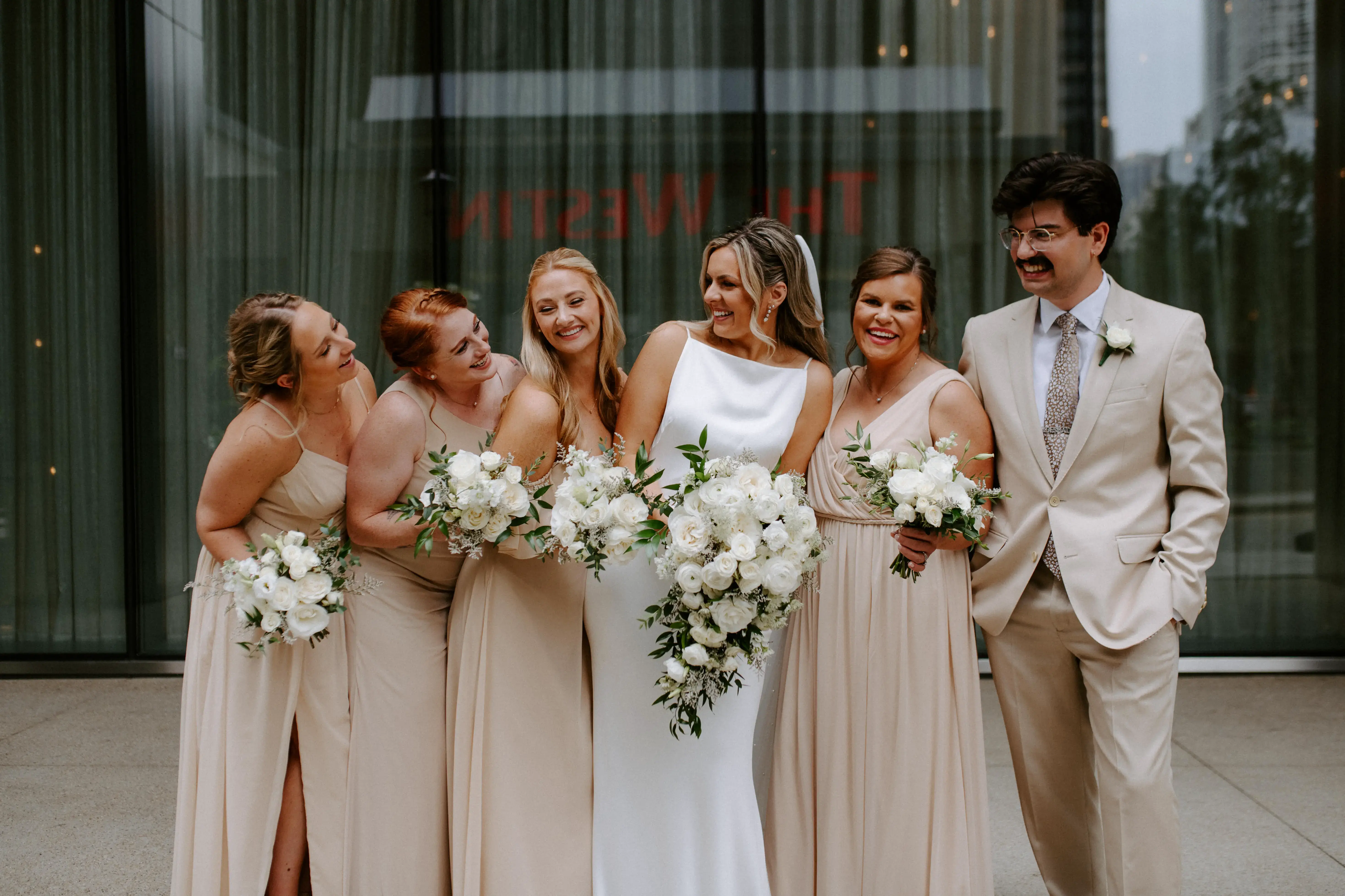 Real Poppy wedding — Natalie + Matthew at The Westin Chicago River North