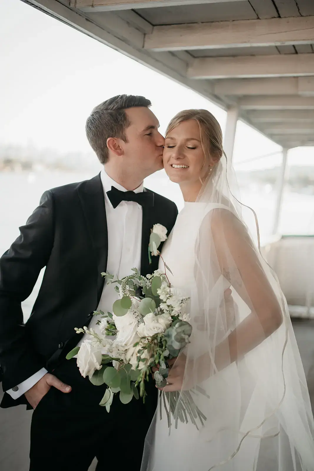 Real Poppy wedding — Taylor + Samuel at MV Skansonia