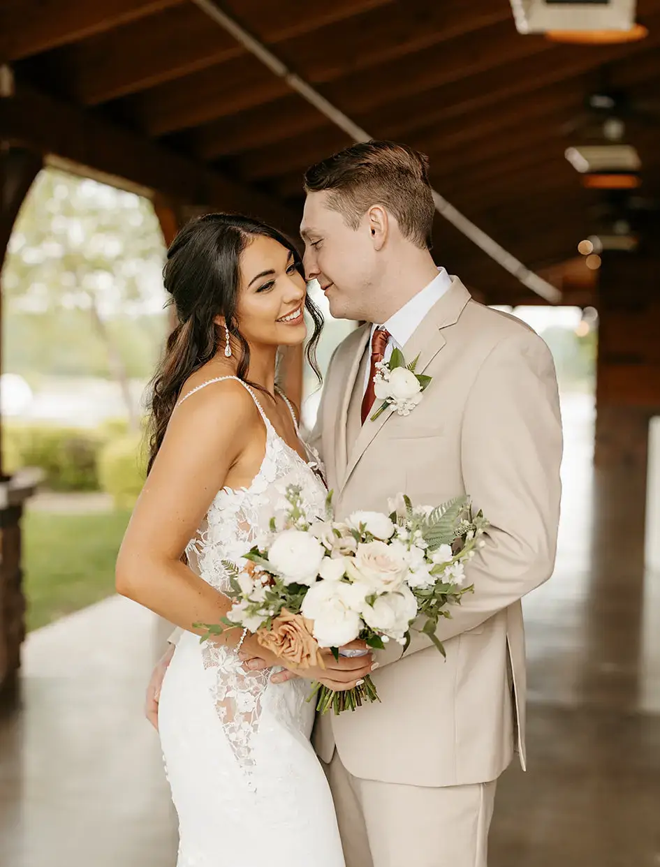 Real Poppy wedding — Katlyn + Parker at The Barn at Sycamore Farms