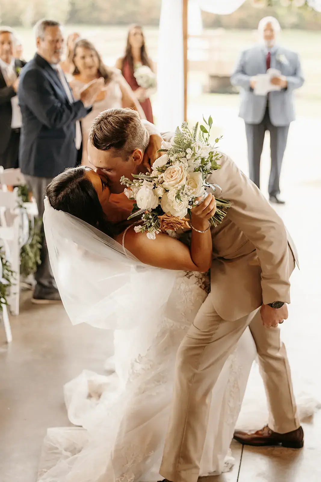 Real Poppy wedding — Katlyn + Parker at The Barn at Sycamore Farms