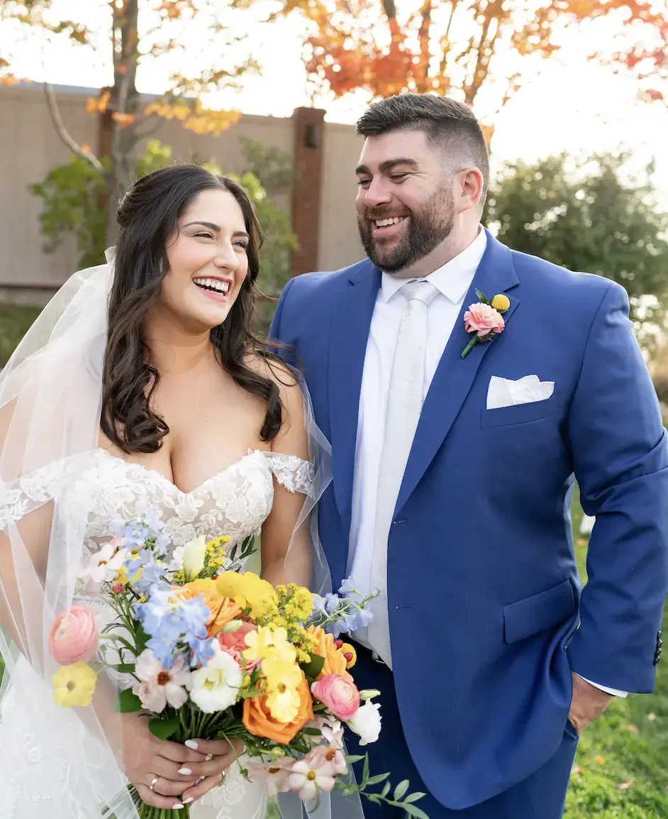 Real Poppy wedding — Leah + Matt at Chesapeake Bay Beach Club