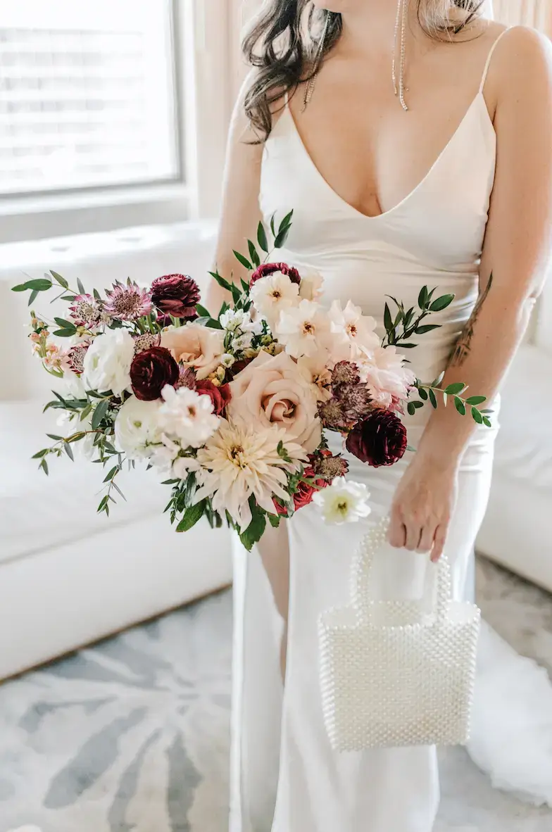 Real Poppy wedding — Kristen + Jonathan at Union Trust