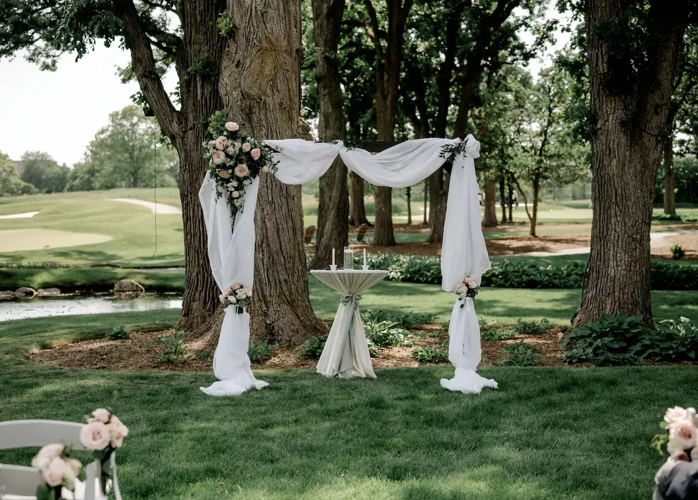 Real Poppy wedding — Kristin + Zach at Stonebridge Country Club