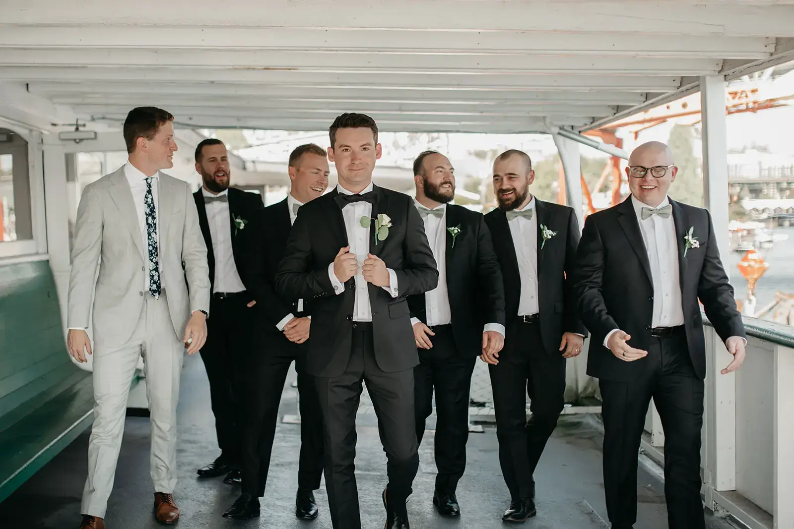 Real Poppy wedding — Taylor + Samuel at MV Skansonia
