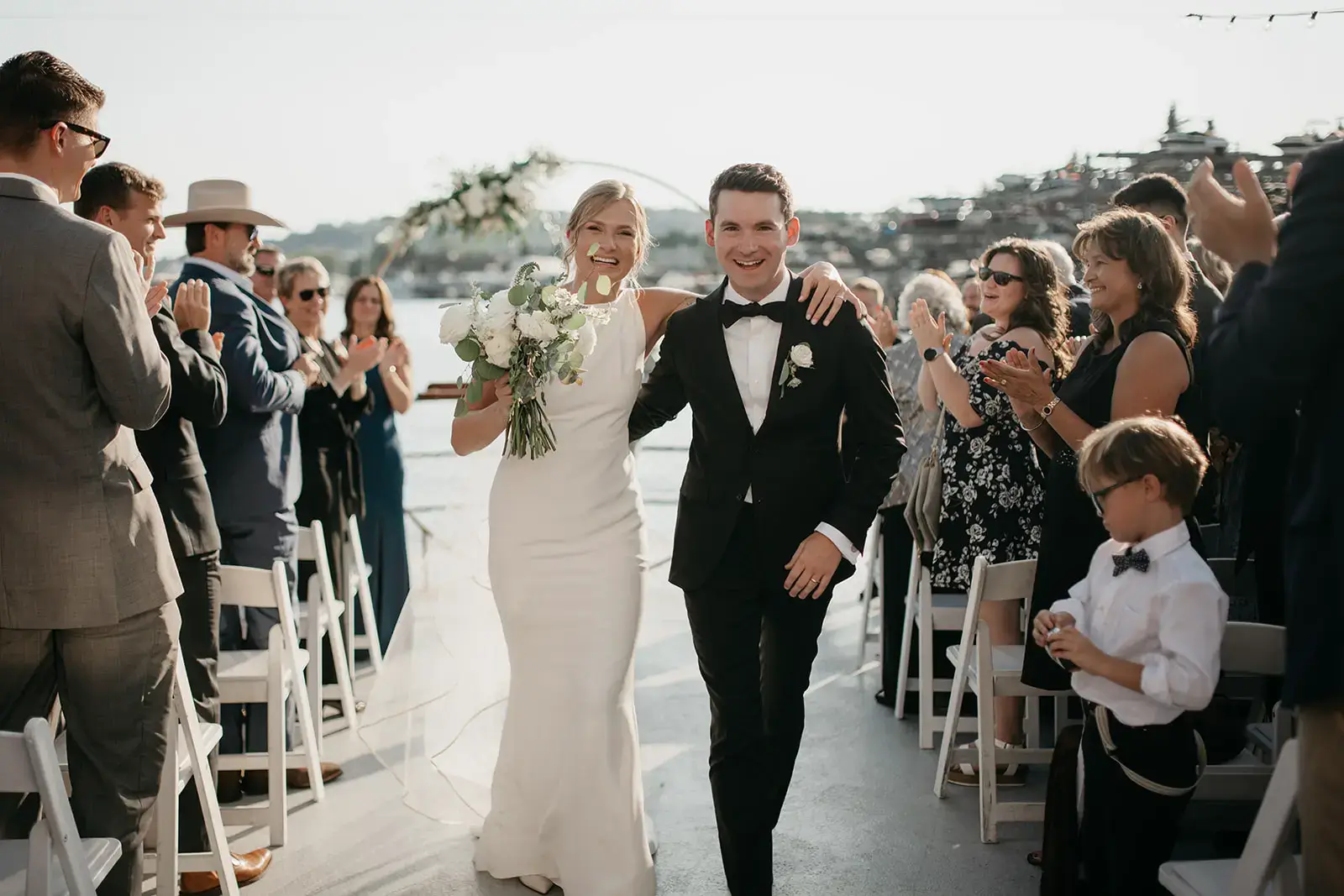 Real Poppy wedding — Taylor + Samuel at MV Skansonia