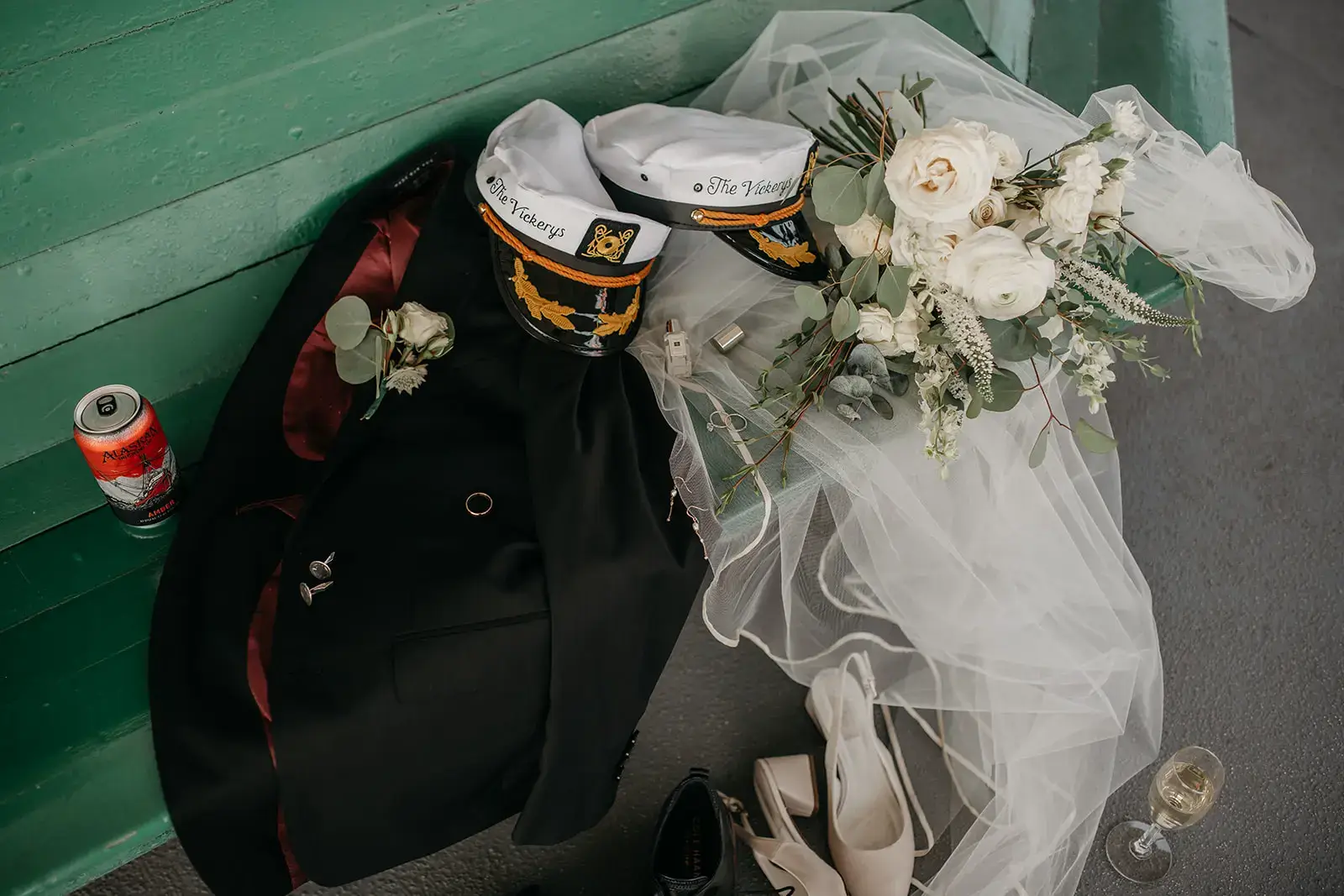 Real Poppy wedding — Taylor + Samuel at MV Skansonia