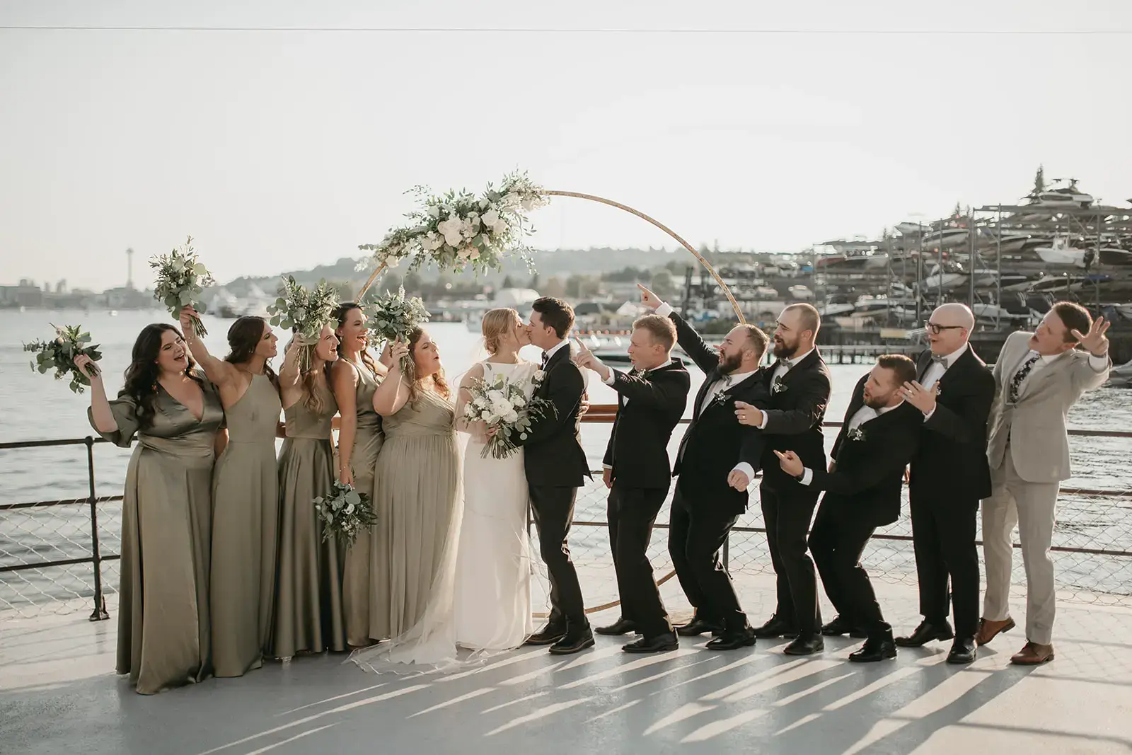 Real Poppy wedding — Taylor + Samuel at MV Skansonia