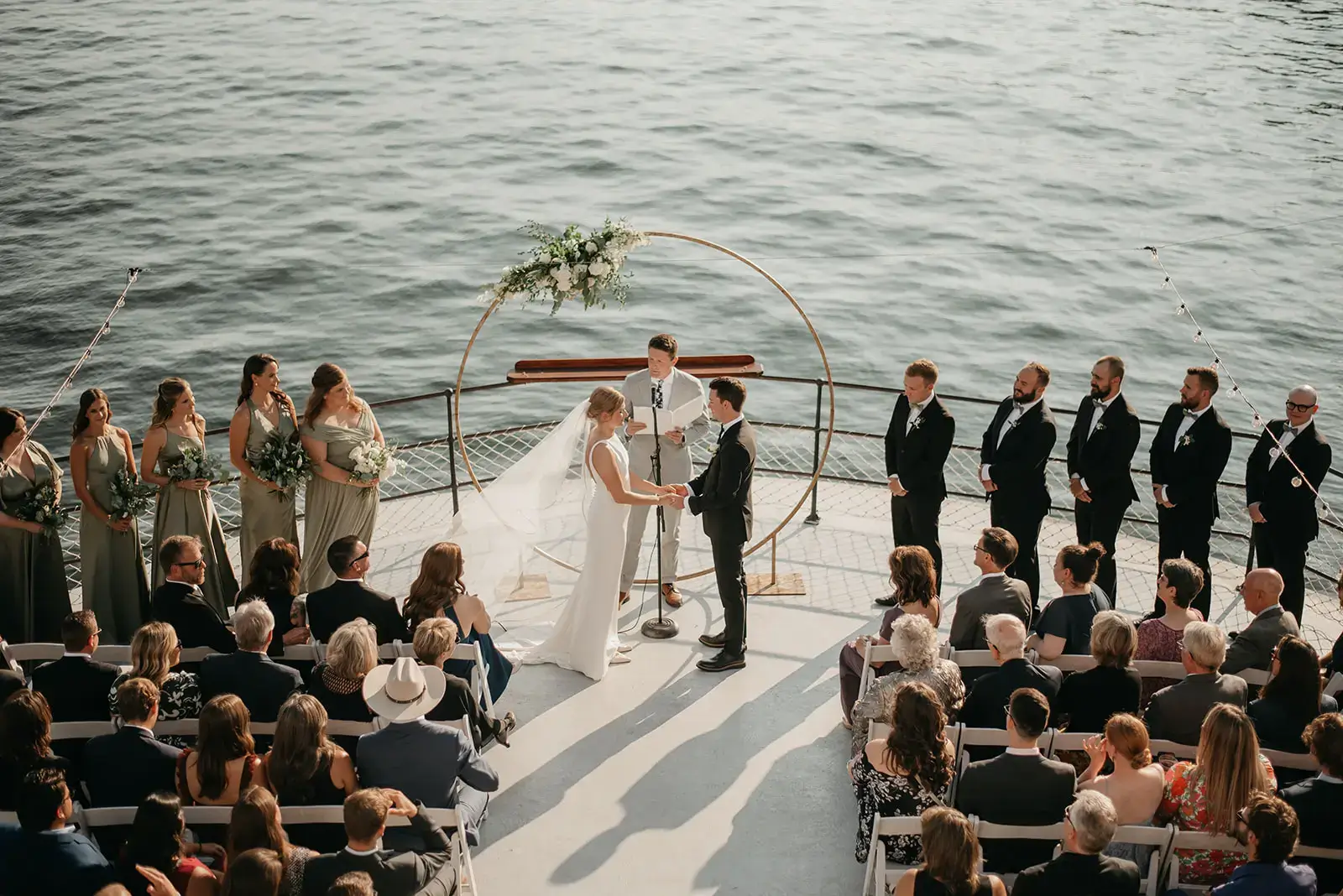 Real Poppy wedding — Taylor + Samuel at MV Skansonia