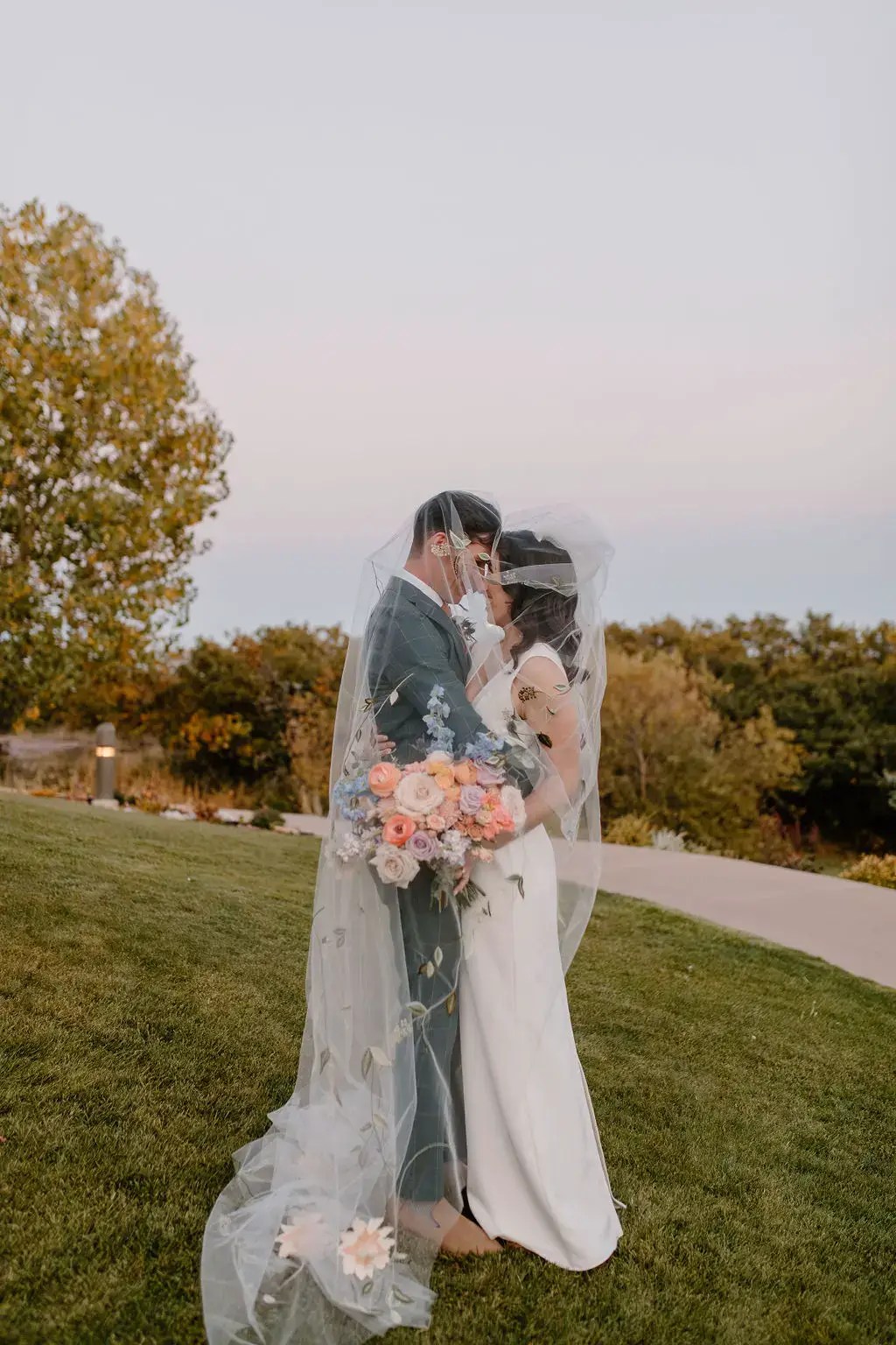 Real Poppy wedding — Casey + John at Arrowhead Golf Course