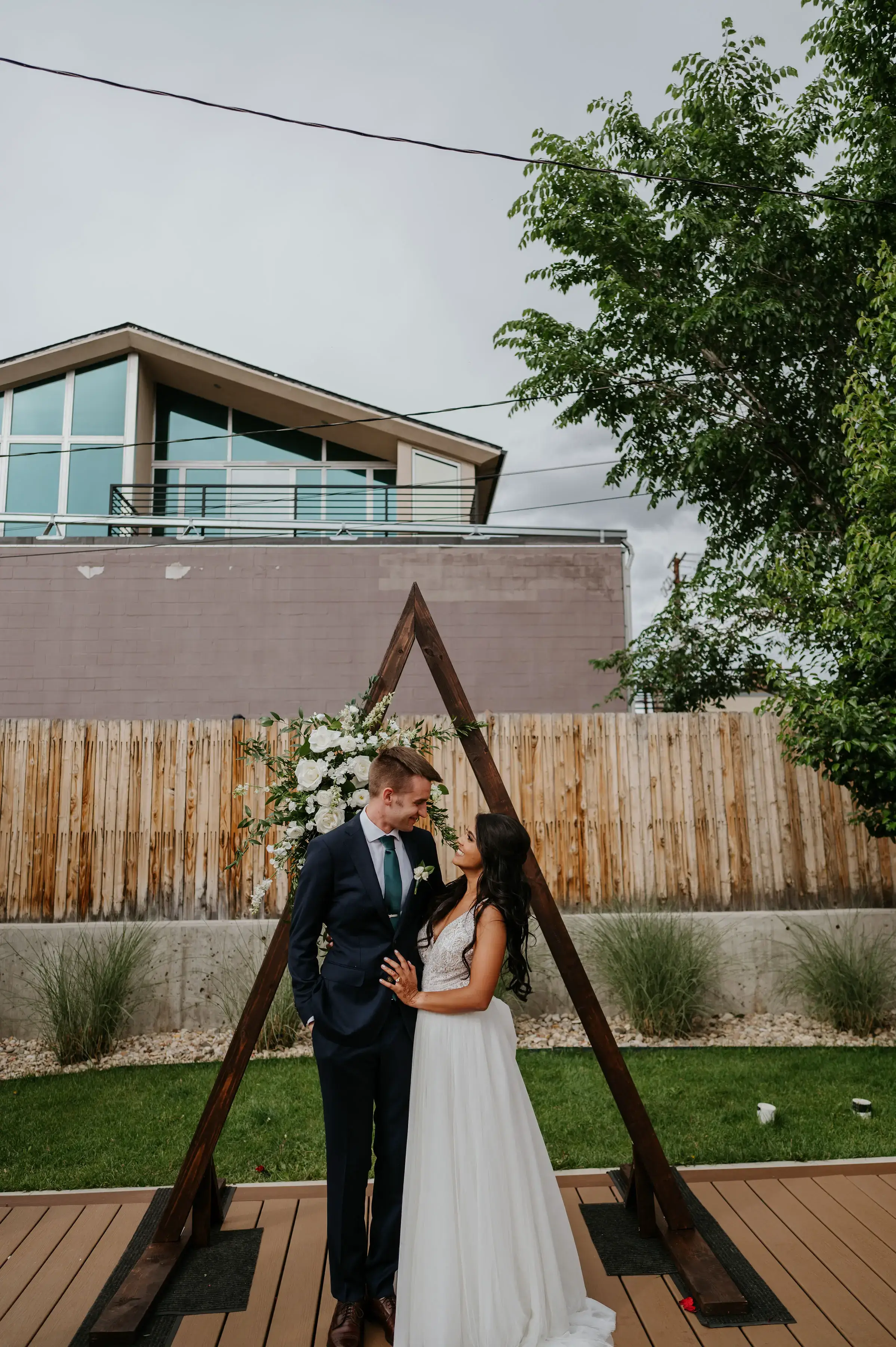 Real Poppy wedding — Angel + James at Upper Larimer