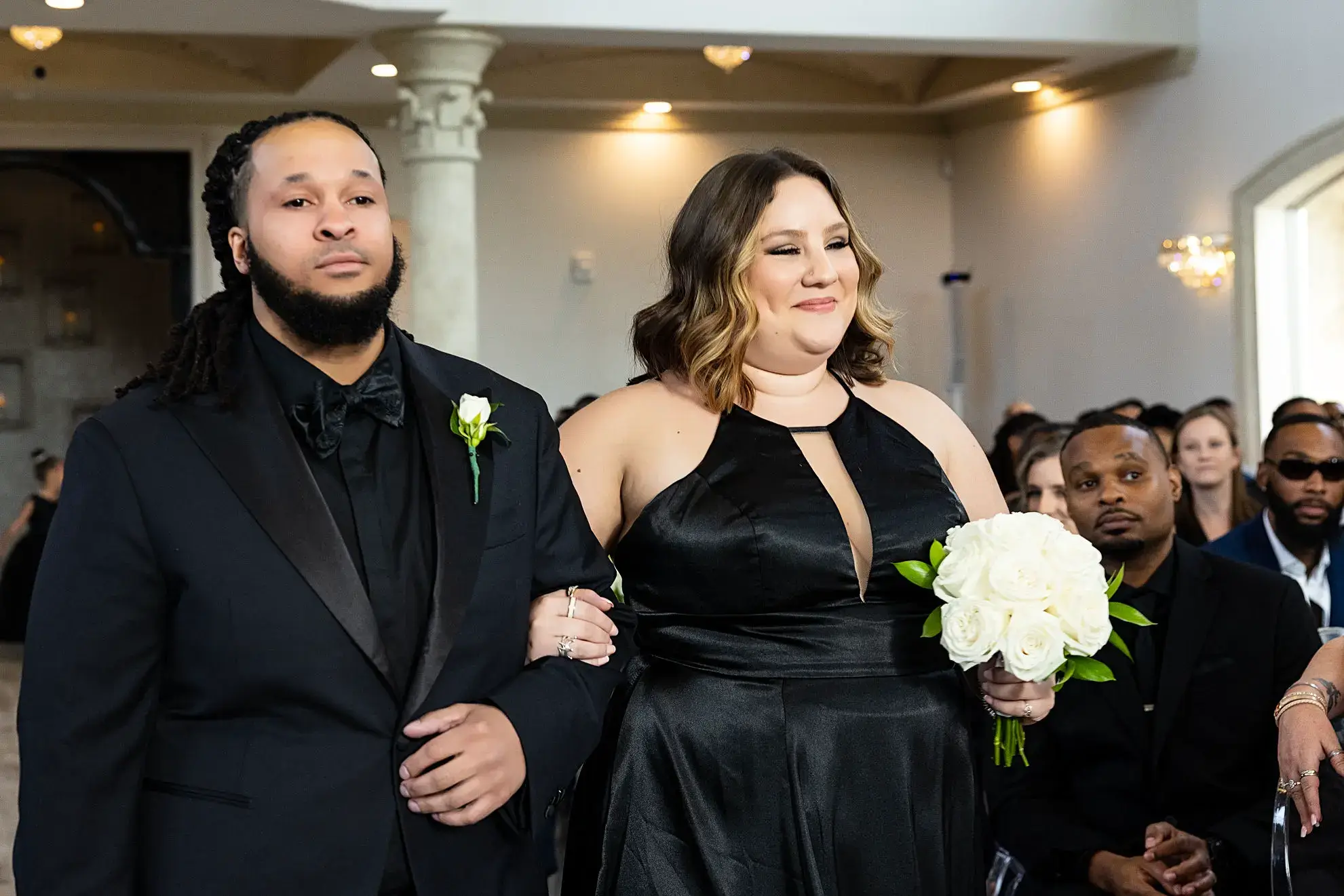 Real Poppy wedding — Shaquelle + Kayla at Knotting Hill Place