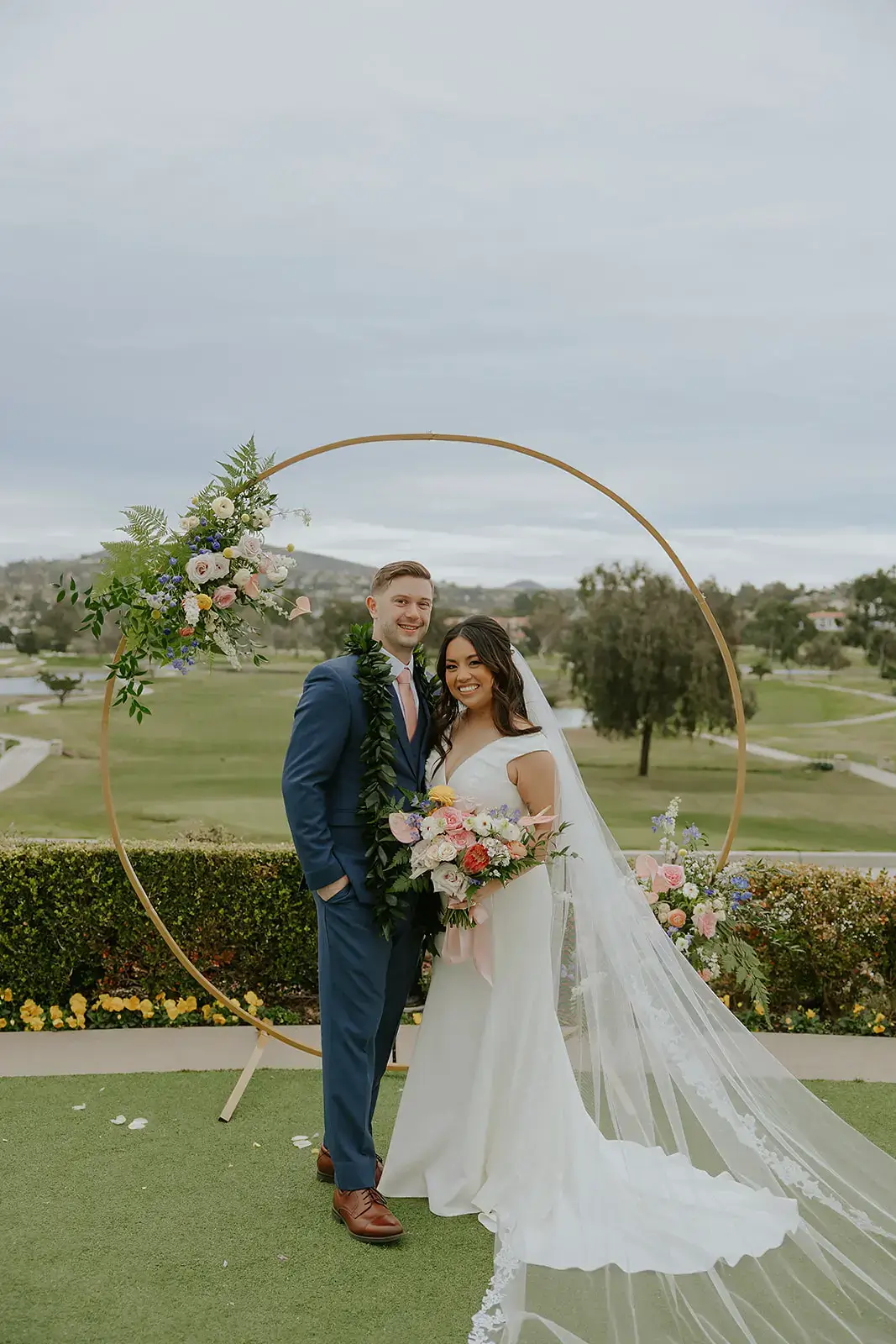 Real Poppy wedding — Megan + Jonathan at Omni La Costa Resort & Spa