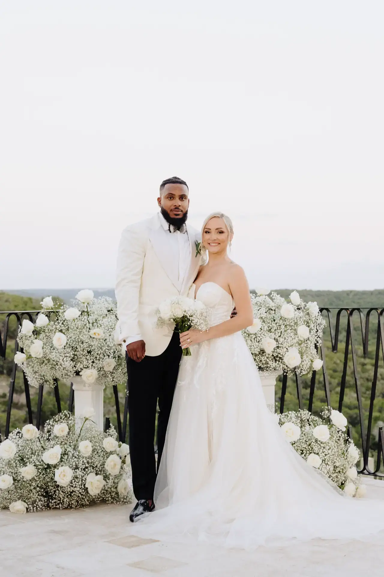 Real Poppy wedding — Suzanne + Chaston at Villa Antonia