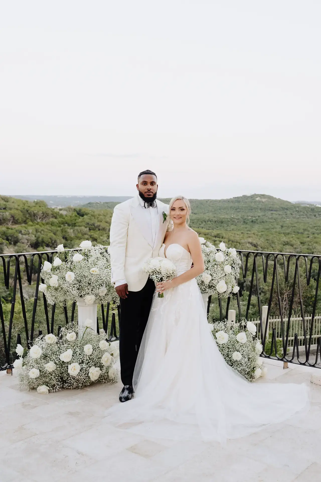 Real Poppy wedding — Suzanne + Chaston at Villa Antonia