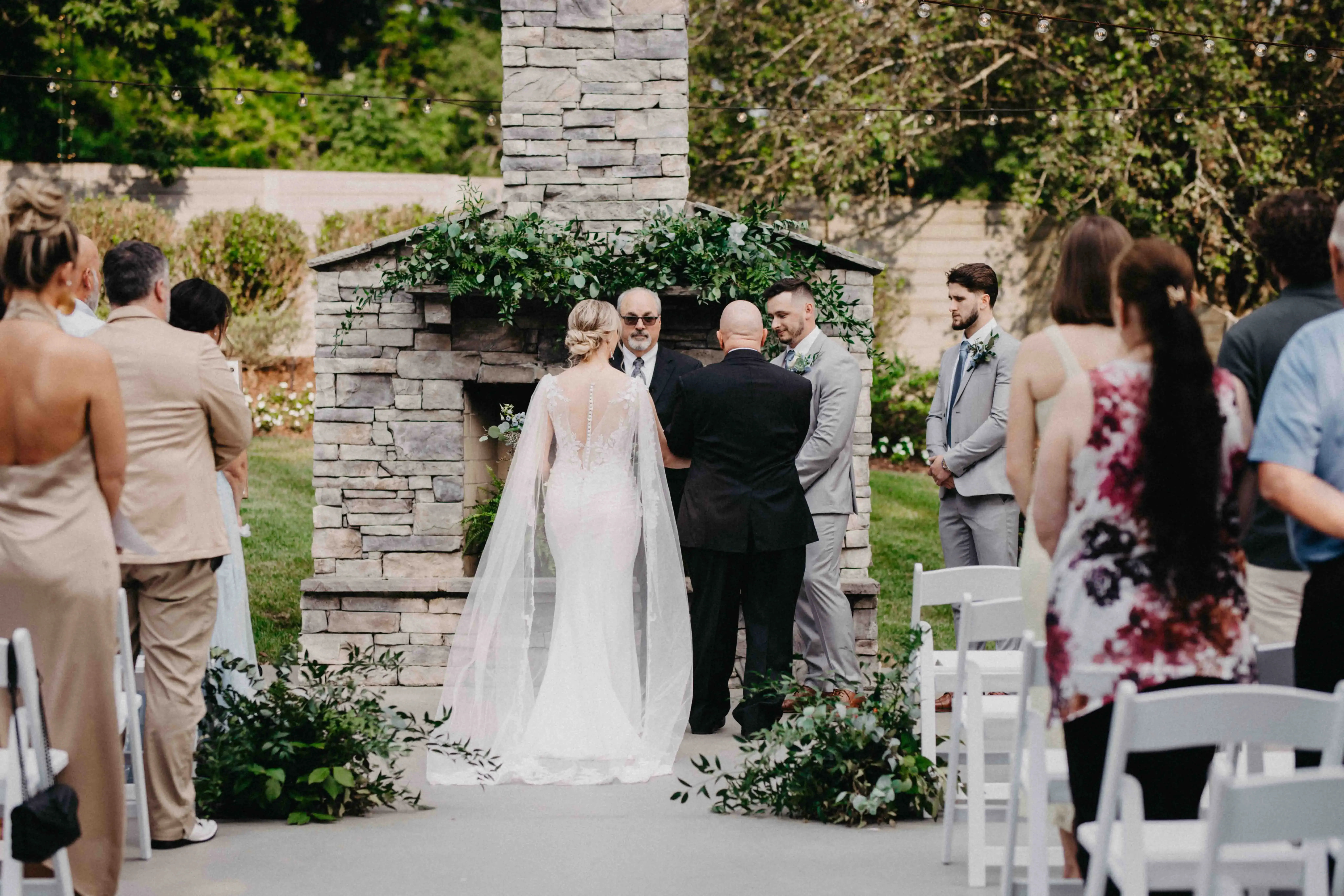 Real Poppy wedding — Emily + Tyler at The Venue Chattanooga