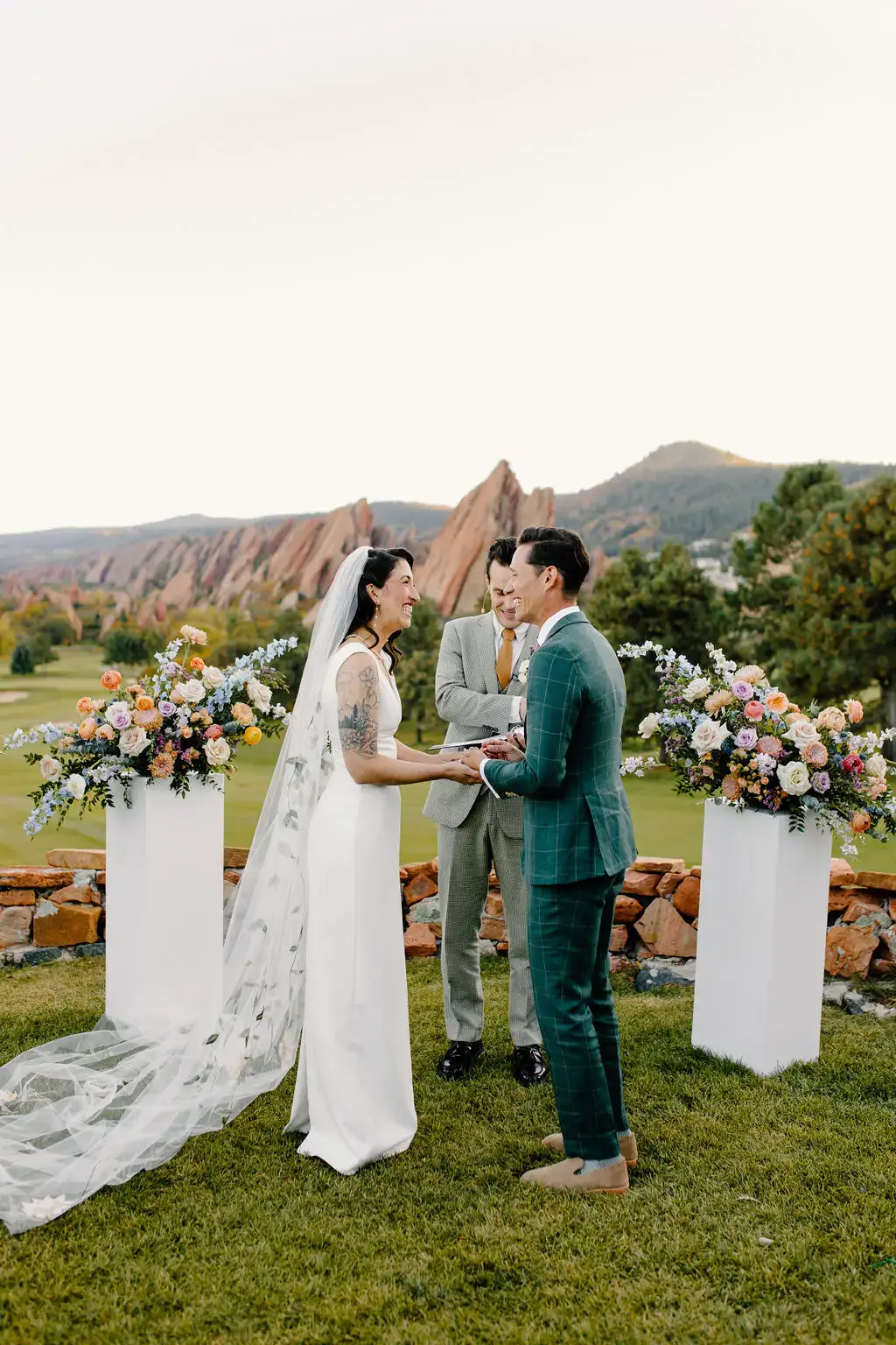 Real Poppy wedding — Casey + John at Arrowhead Golf Course